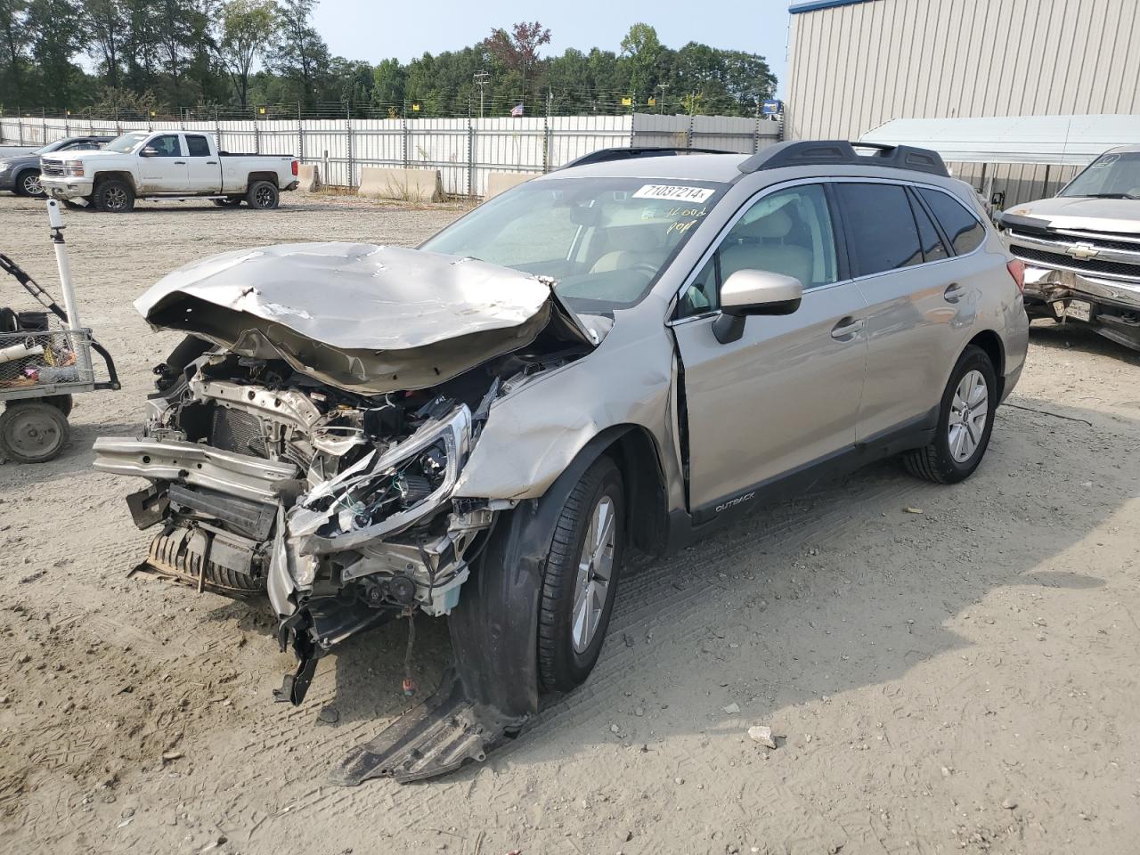 2019 Subaru Outback VIN 4S4BSAFC7K3248401