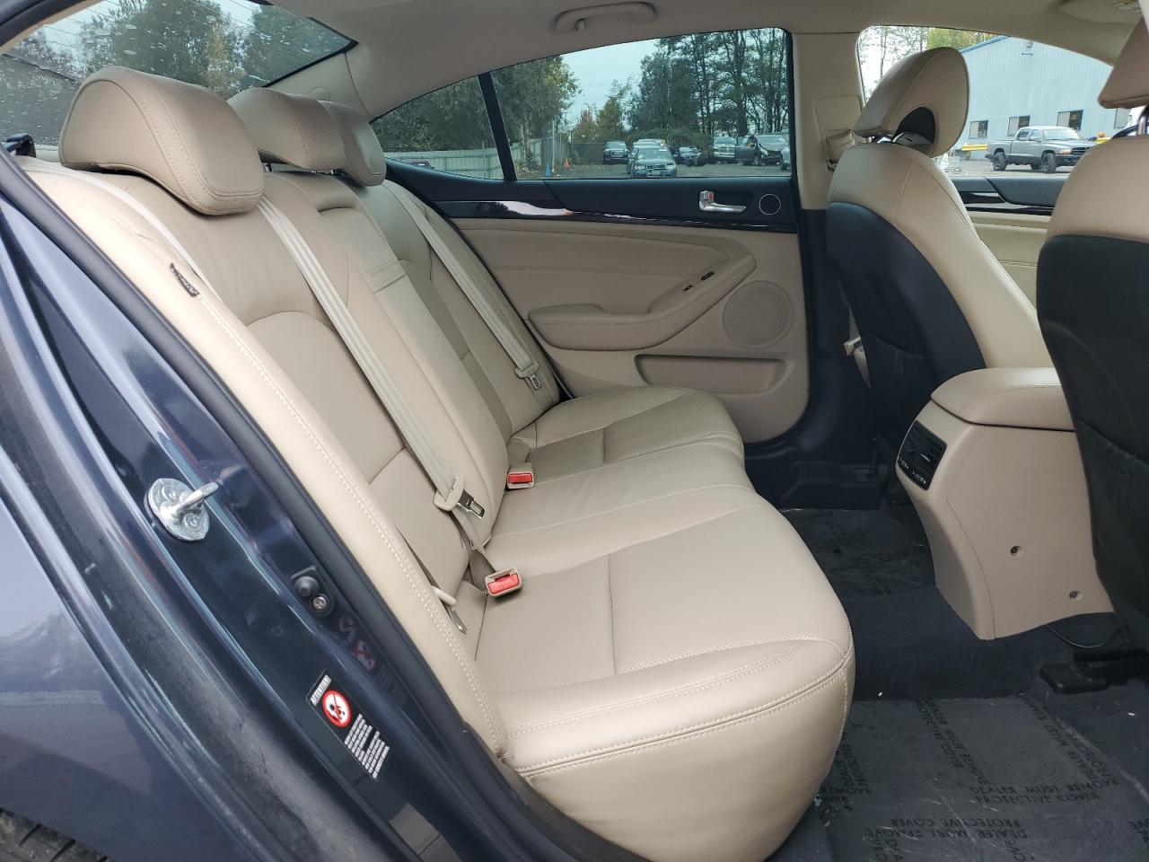 2014 KIA Cadenza VIN KNALN4D75E5123328 Copart auction photo, front end / side damage thumbnail 10