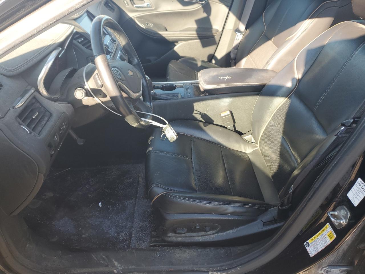 2017 Chevrolet Impala VIN 2G1145S36H9142747 Copart auction photo, front end / side damage thumbnail 7