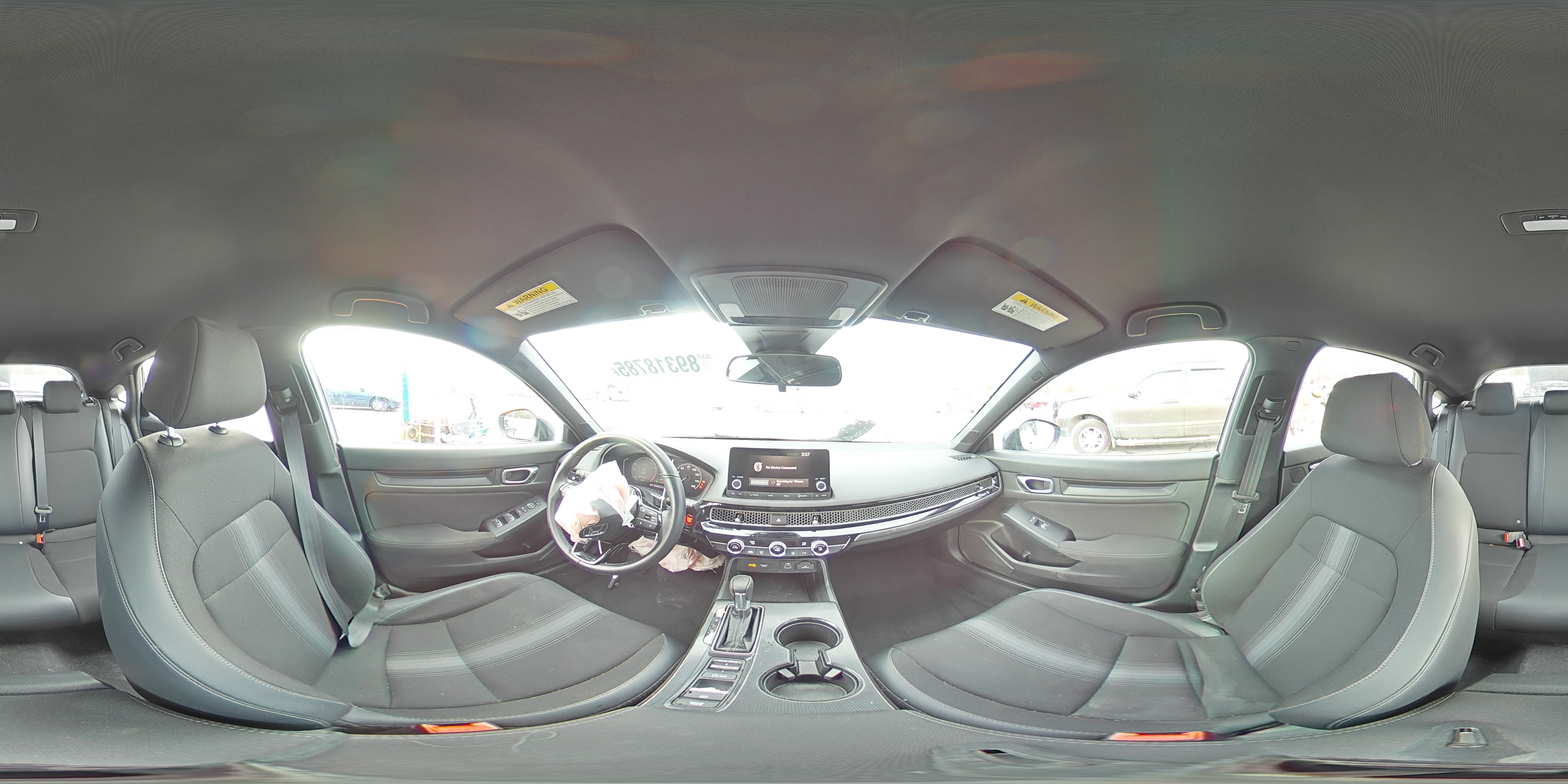 2024 Honda Civic VIN 19XFL2H83RE005950 Copart auction photo, front end / minor dent/scratches damage thumbnail 14