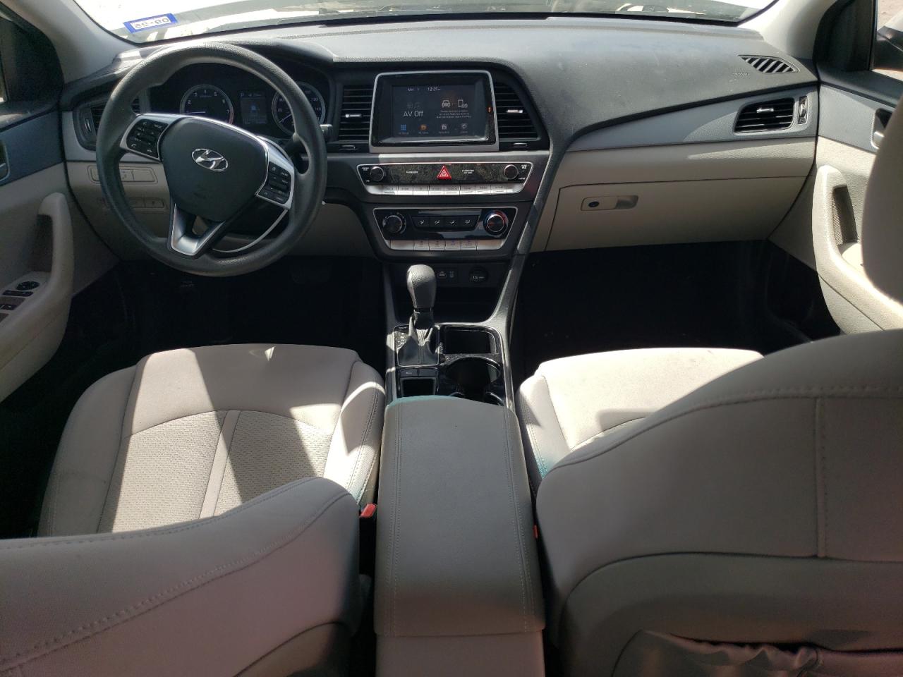 2018 Hyundai Sonata VIN 5NPE24AF9JH726907 Copart auction photo, front end / rear end damage thumbnail 8