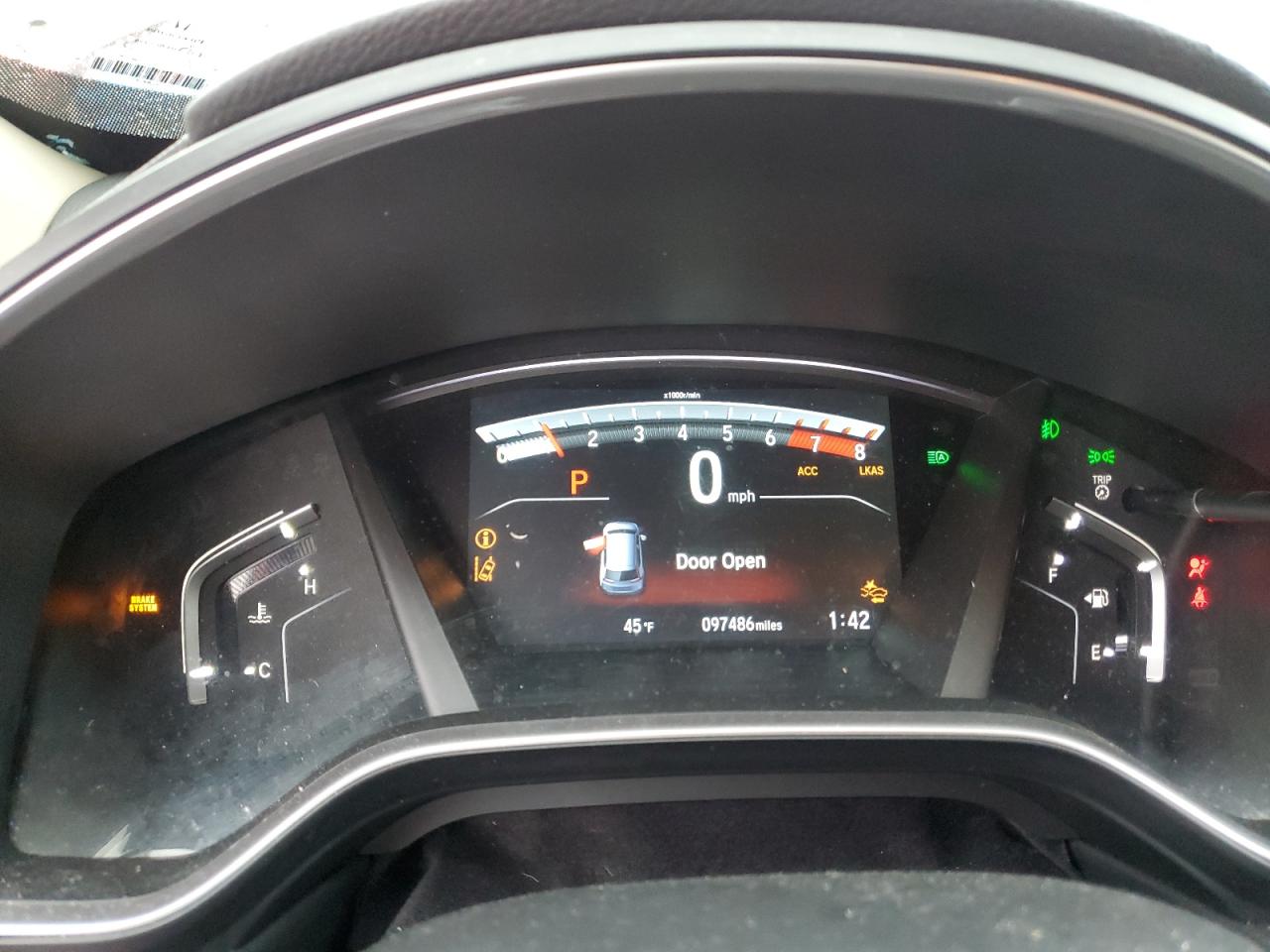 2017 Honda CR-V VIN 5J6RW2H87HL075097 Copart auction photo, all over damage thumbnail 9