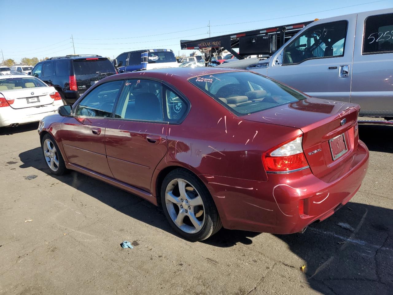 2009 Subaru Legacy VIN 4S3BL616096225129 Copart auction photo, front end damage thumbnail 2