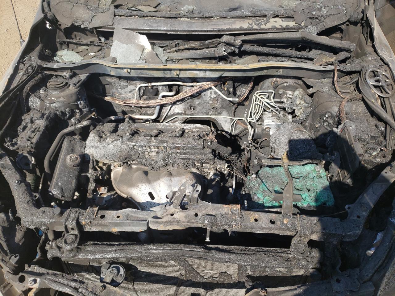 2007 Toyota RAV 4 VIN JTMBD35V375079325 Copart auction photo, burn - engine / side damage thumbnail 12