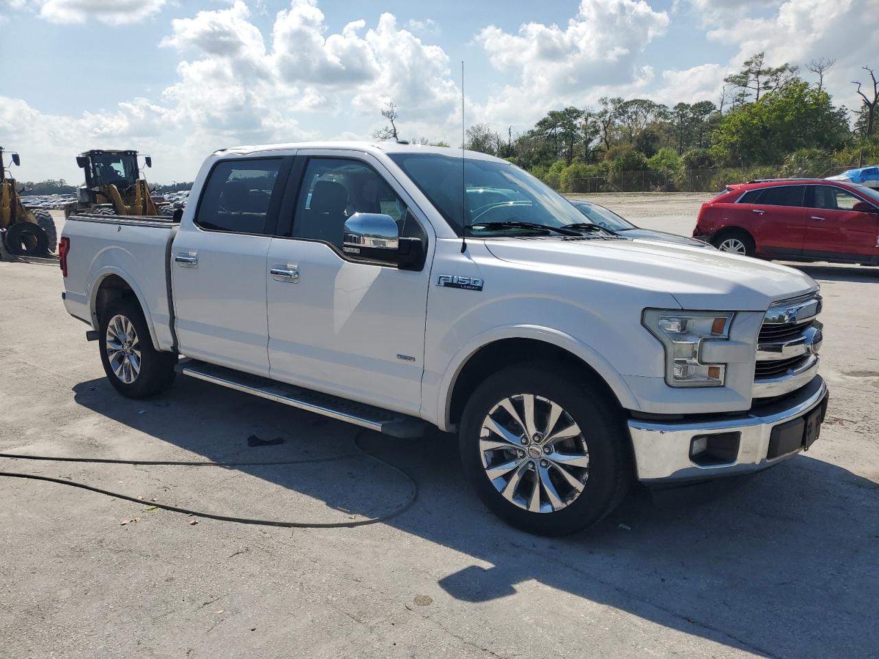2016 Ford F-150 VIN 1FTEW1CG3GKE81606 Copart auction photo, side / minor dent/scratches damage thumbnail 4