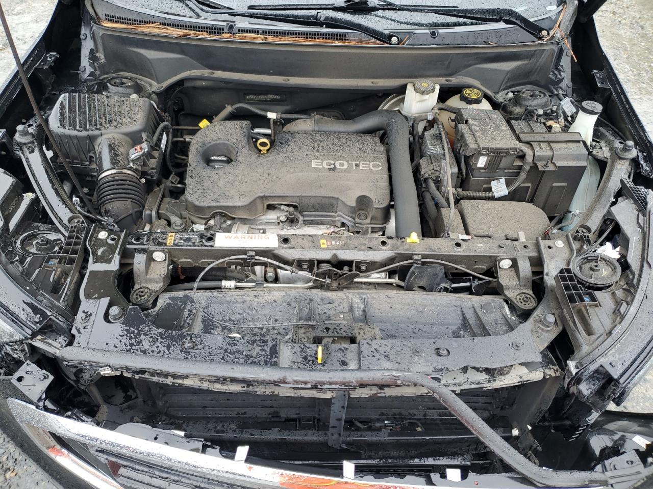 2018 GMC Terrain VIN 3GKALTEV8JL284682 Copart auction photo, front end / side damage thumbnail 12