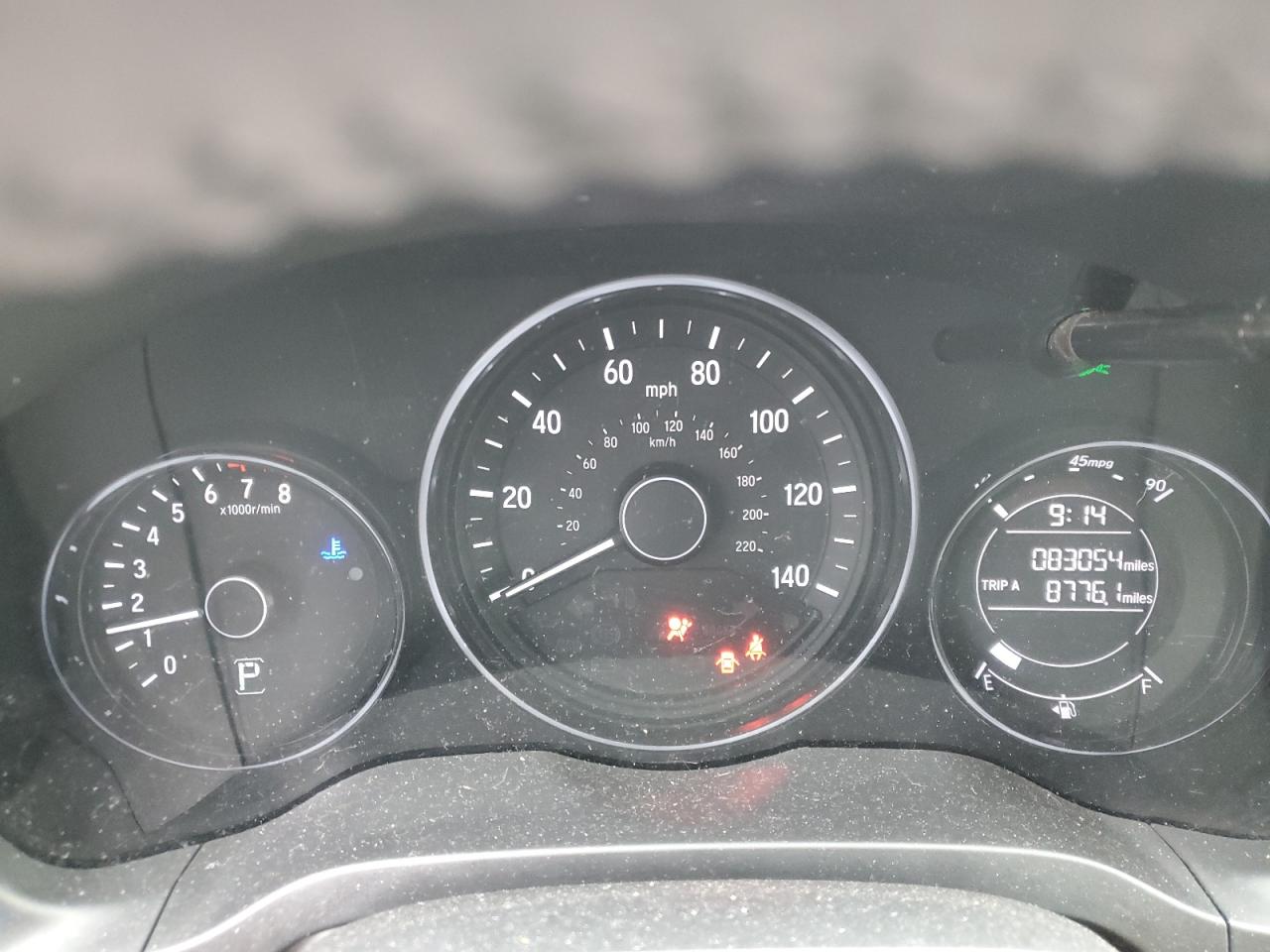 2021 Honda HR-V VIN 3CZRU6H12MM709893 Copart auction photo, front end / rear end damage thumbnail 9