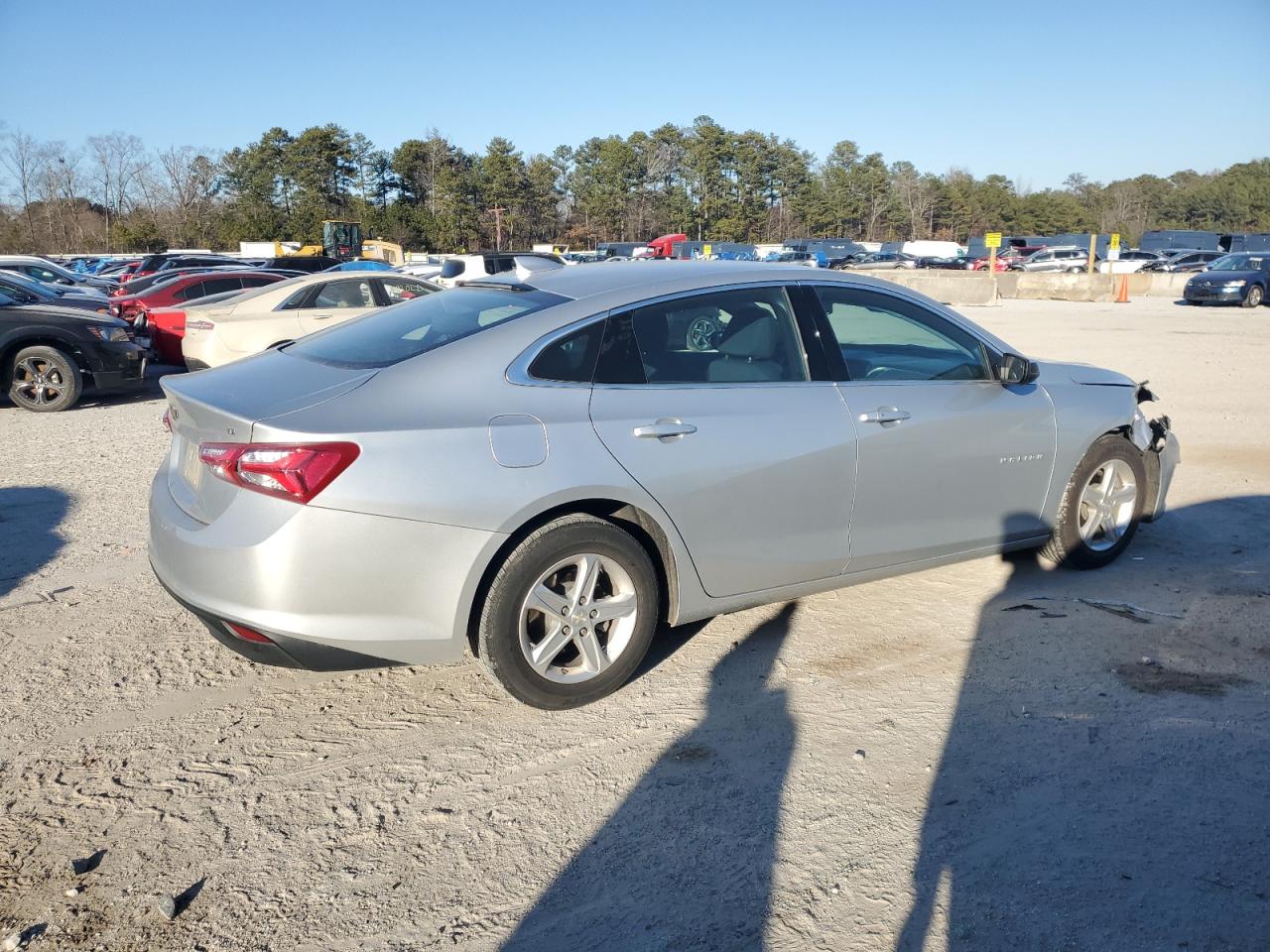 2022 Chevrolet Malibu VIN 1G1ZD5ST0NF176558 Copart auction photo, front end damage thumbnail 3