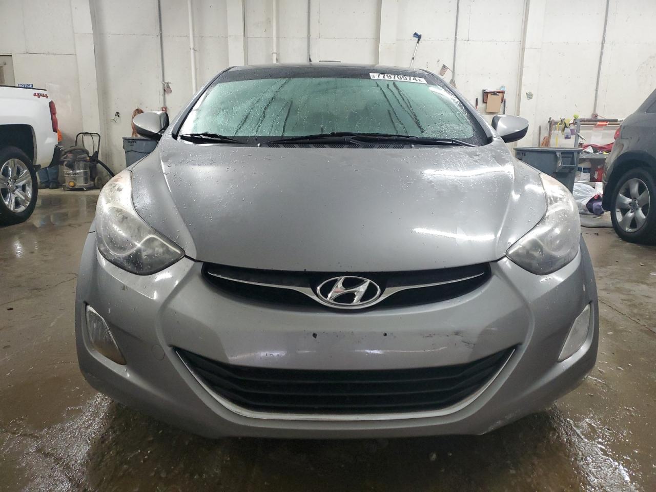 2012 Hyundai Elantra VIN KMHDH4AE4CU433115 Copart auction photo, all over damage thumbnail 5