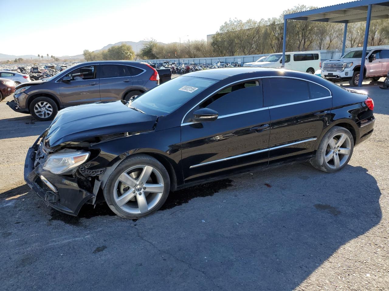 2012 Volkswagen Passat CC VIN WVWHP7AN4CE552626