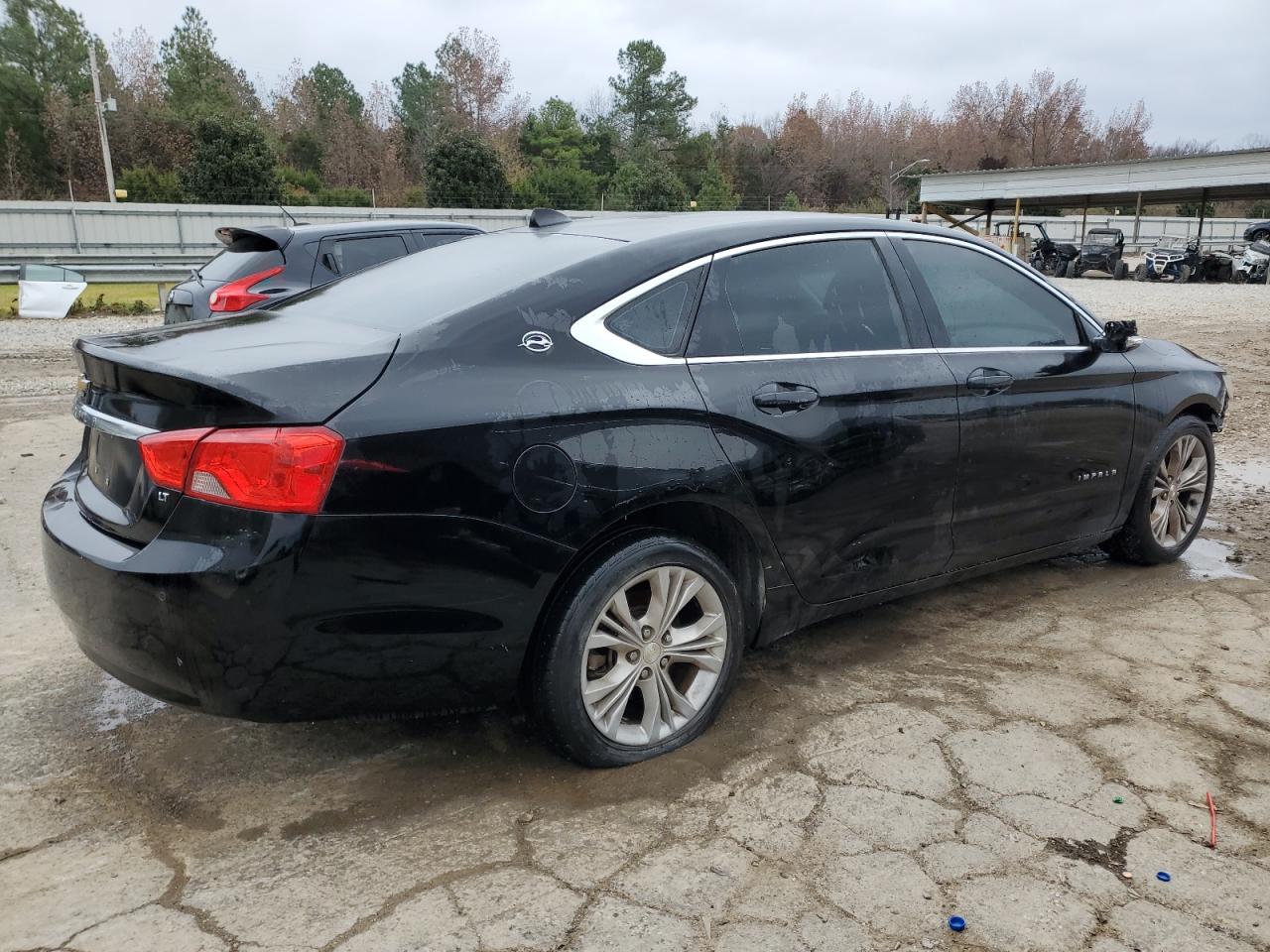 2014 Chevrolet Impala VIN 2G1125S35E9264727 Copart auction photo, front end / rear end damage thumbnail 3