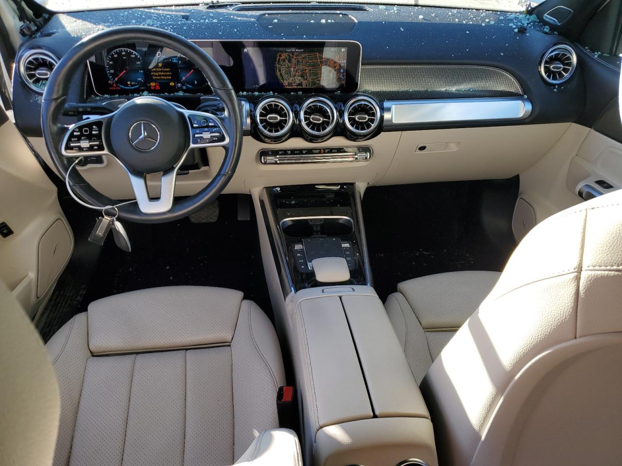 2021 Mercedes-Benz GLB VIN W1N4M4HB2MW101488 Copart auction photo, side damage thumbnail 8