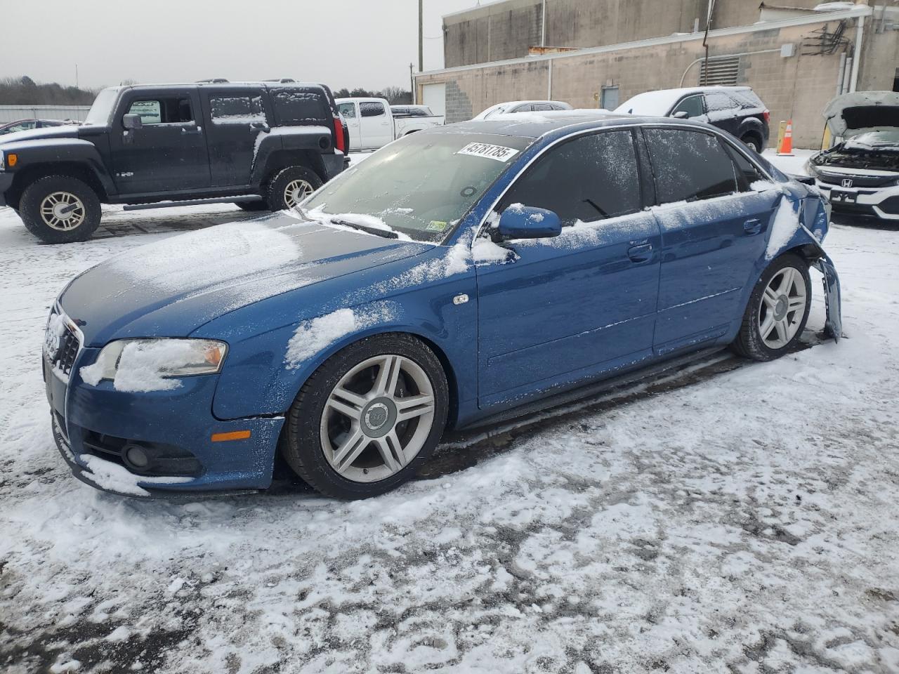 2008 Audi A4 VIN WAUDF78E68A064443