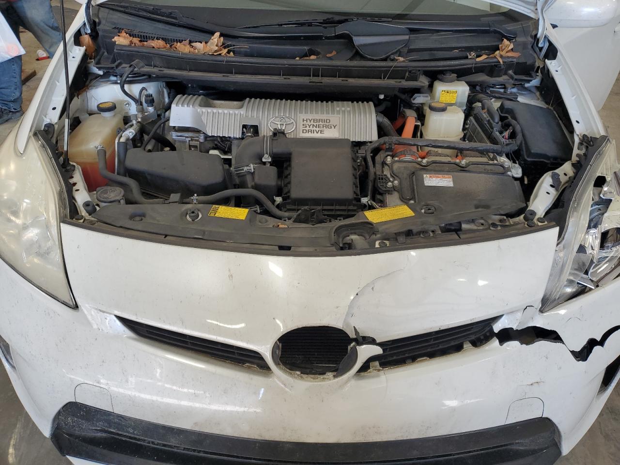2014 Toyota Prius VIN JTDKN3DU0E1775313 Copart auction photo, front end damage thumbnail 12