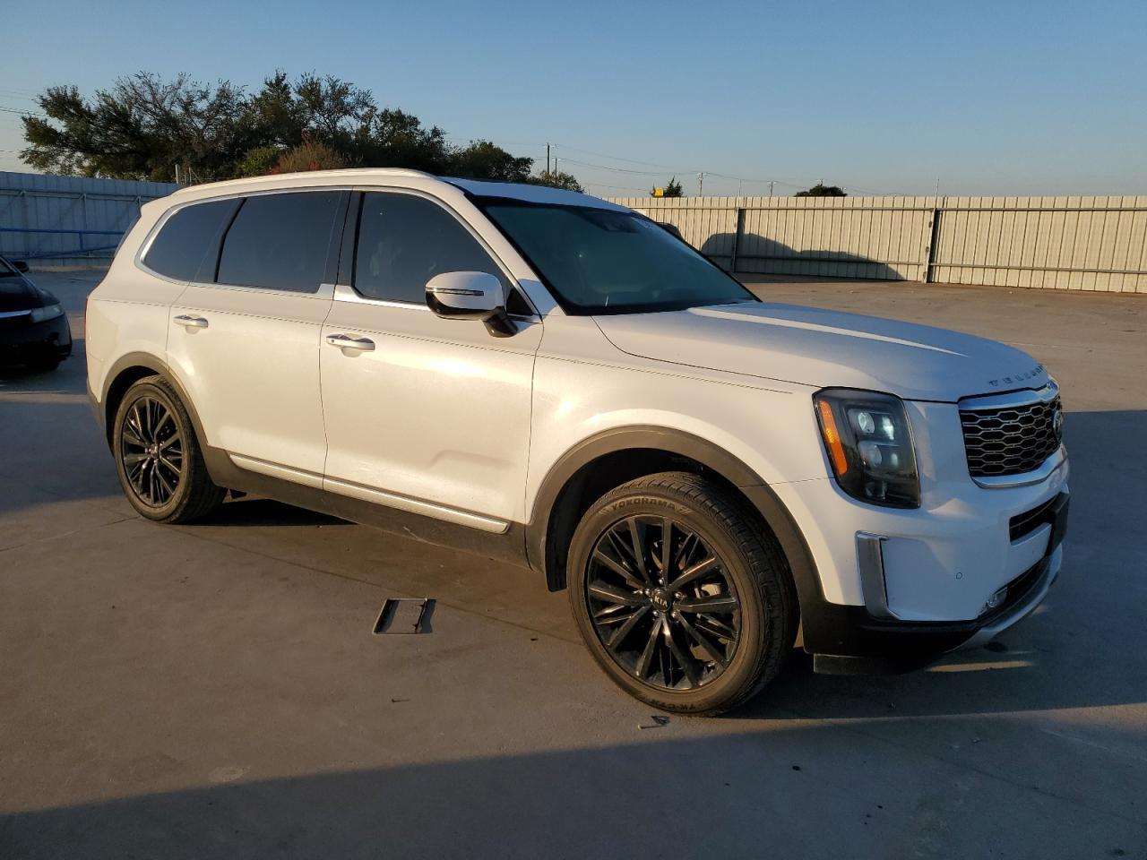 2021 KIA Telluride VIN 5XYP54HC1MG109704 Copart auction photo, rear end / side damage thumbnail 4