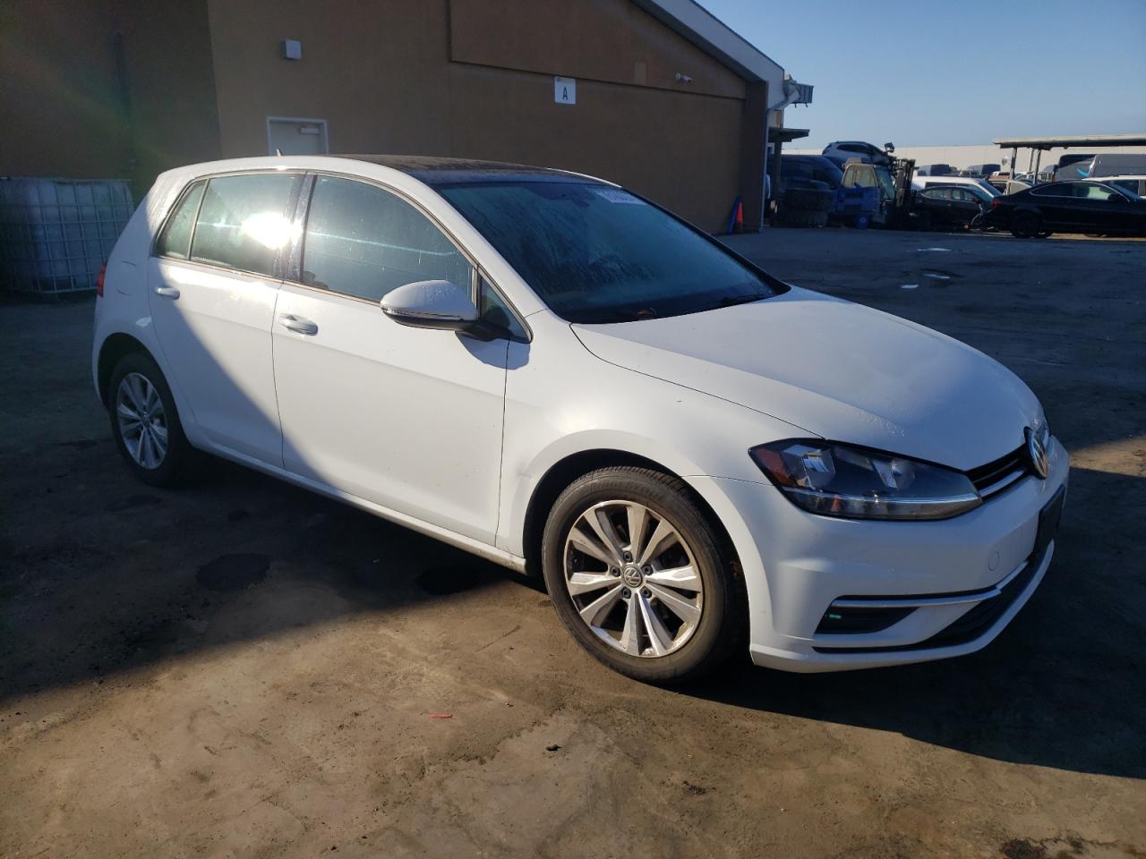 2020 Volkswagen Golf VIN 3VWG57AU4LM005646 Copart auction photo, front end damage thumbnail 4