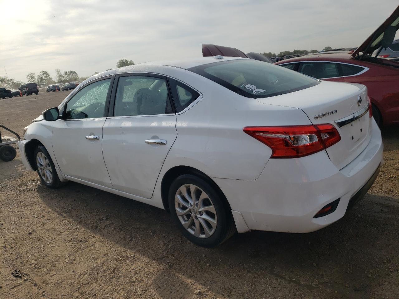 2017 Nissan Sentra VIN 3N1AB7AP0HY210413 Copart auction photo, front end / minor dent/scratches damage thumbnail 2