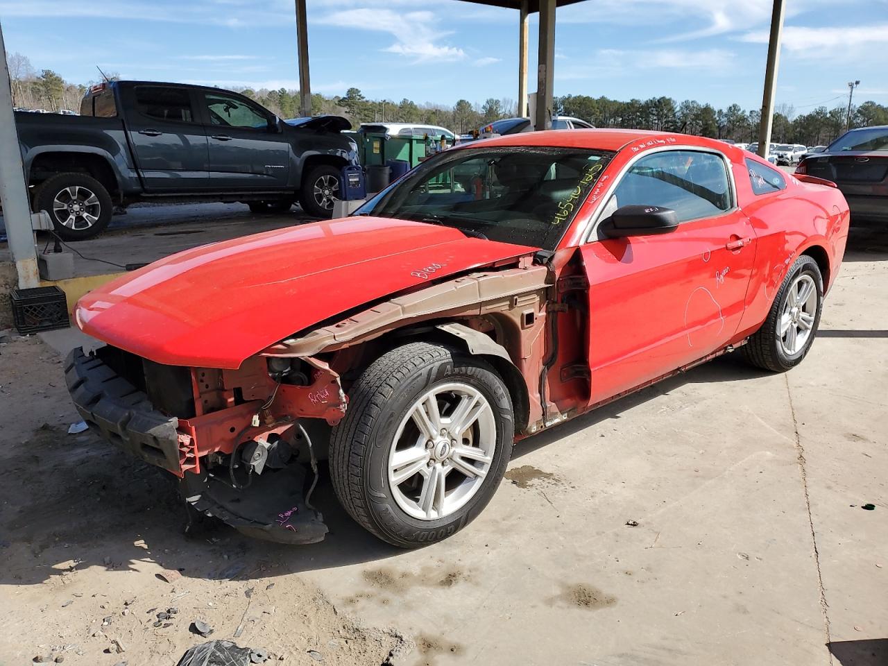 2012 Ford Mustang VIN 1ZVBP8AM5C5240041