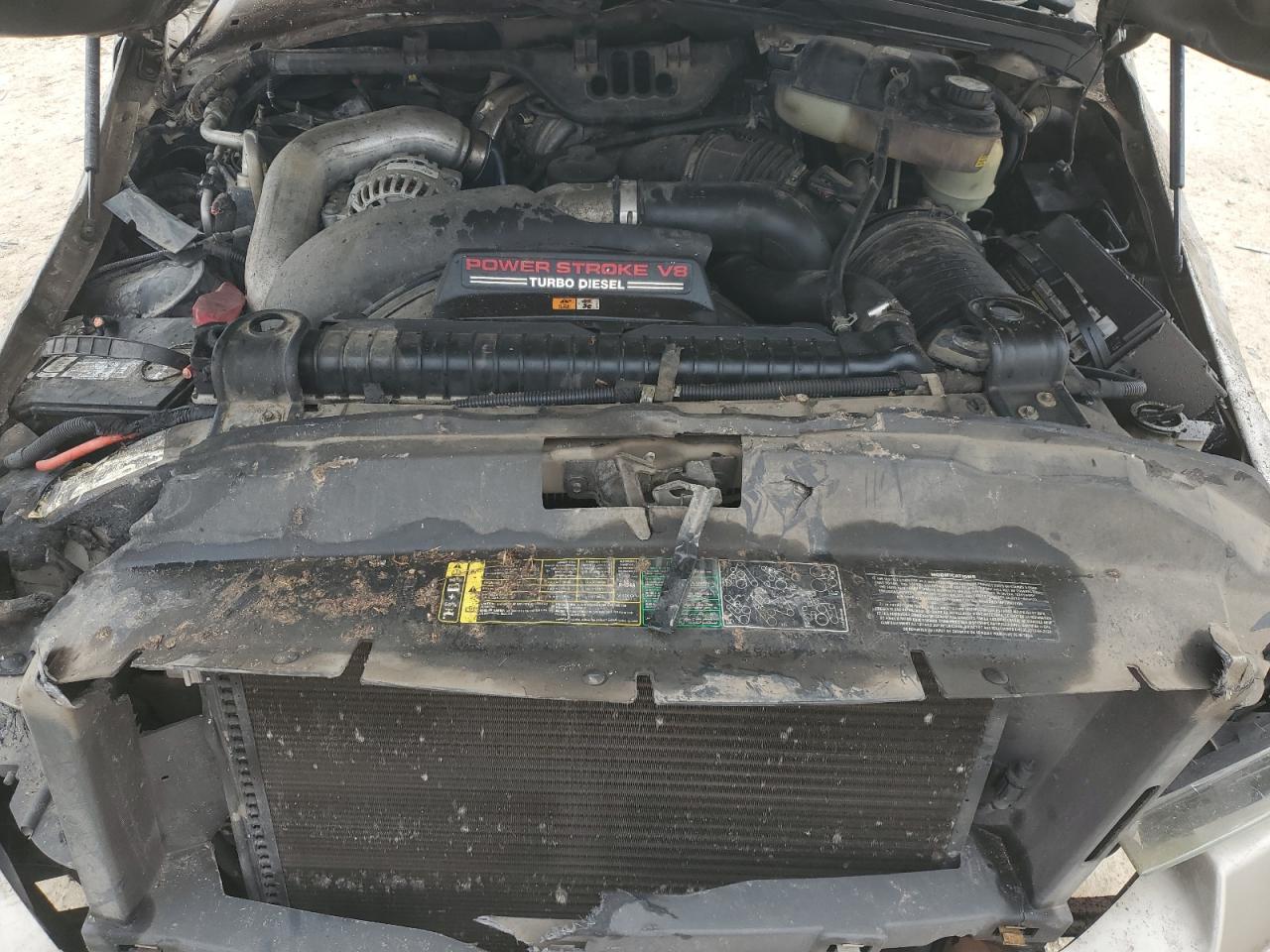 2006 Ford F250 VIN 1FTSW21P86EA44838 Copart auction photo, rollover damage thumbnail 11