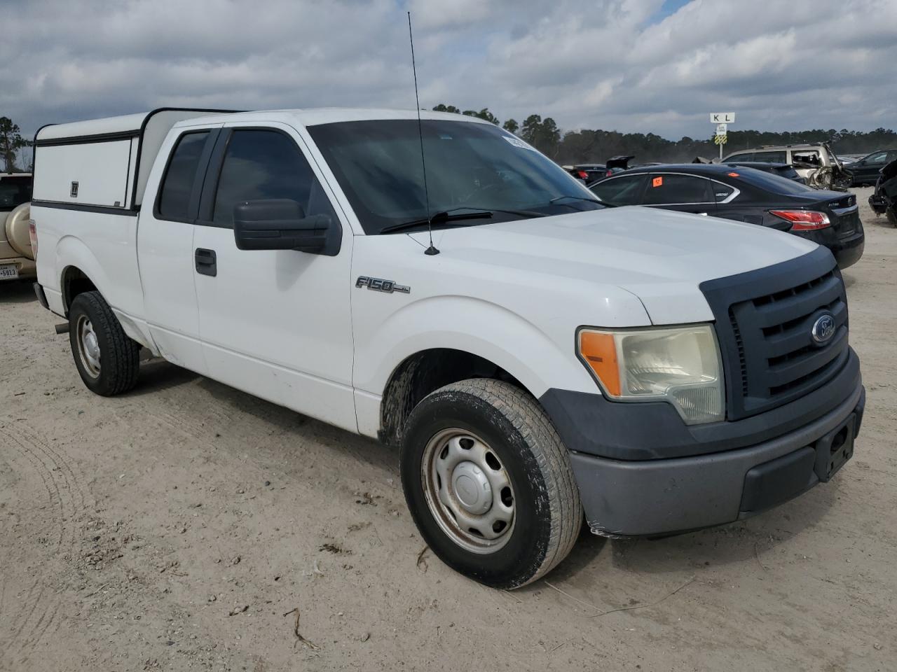 2011 Ford F-150 VIN 1FTFX1CF3BFB77041 Copart auction photo, all over damage thumbnail 4