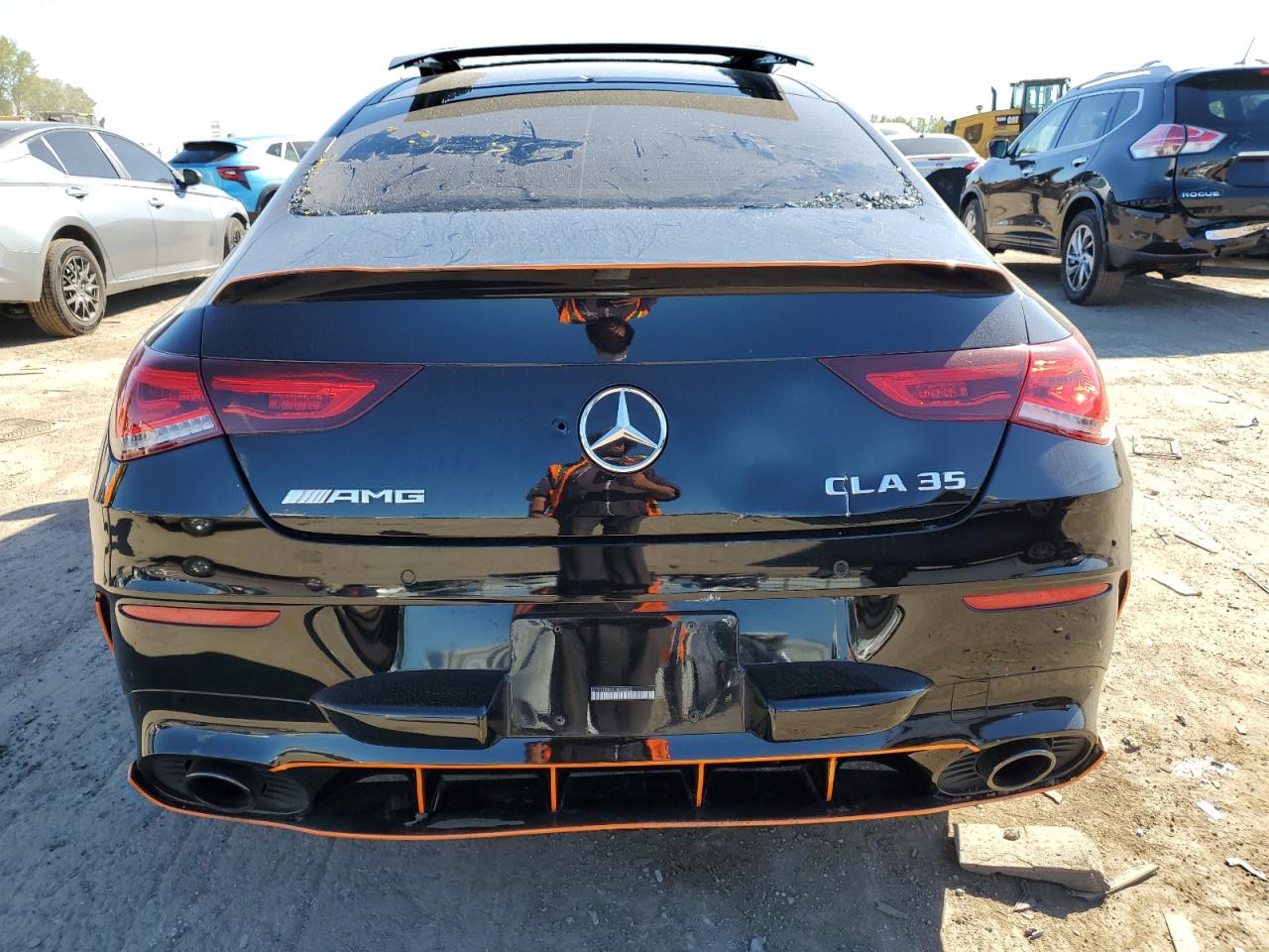 2020 Mercedes-Benz CLA-klasse VIN W1K5J5BB2LN095852 Copart auction photo, front end / vandalism damage thumbnail 6