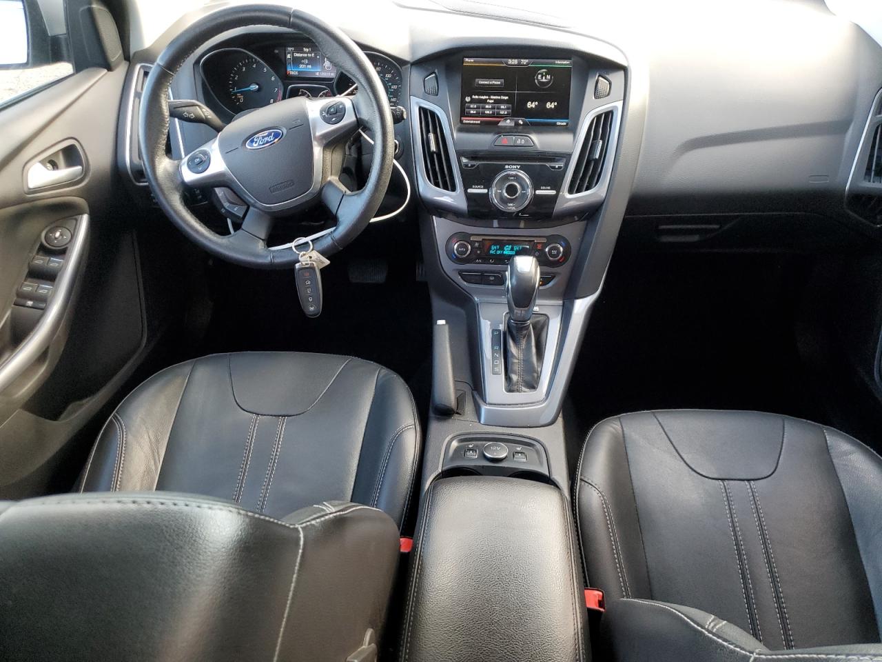 2014 Ford Focus VIN 1FADP3N26EL194599 Copart auction photo, front end damage thumbnail 8