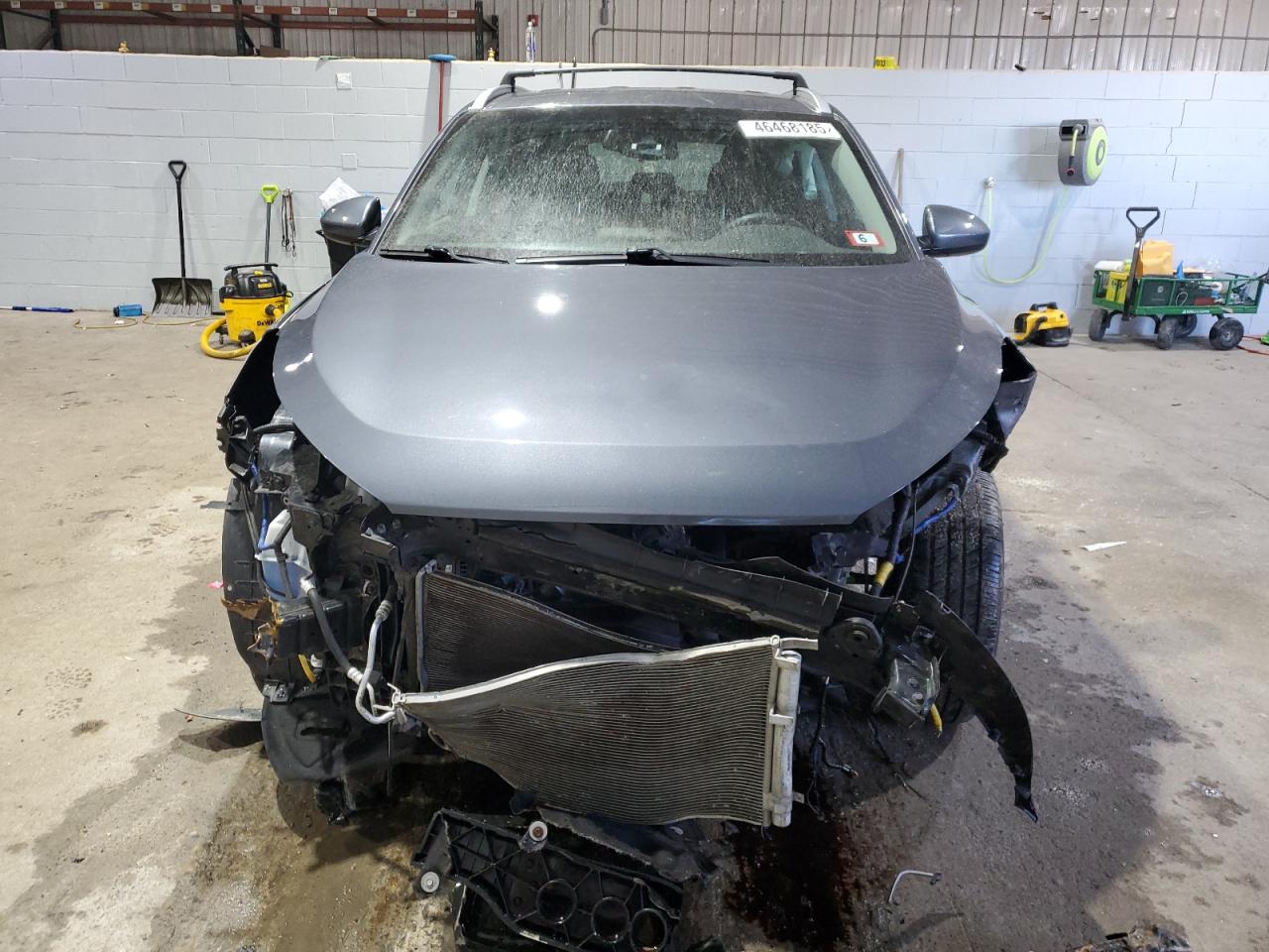 2021 Hyundai Tucson VIN KM8J3CAL9MU404463 Copart auction photo, front end damage thumbnail 5