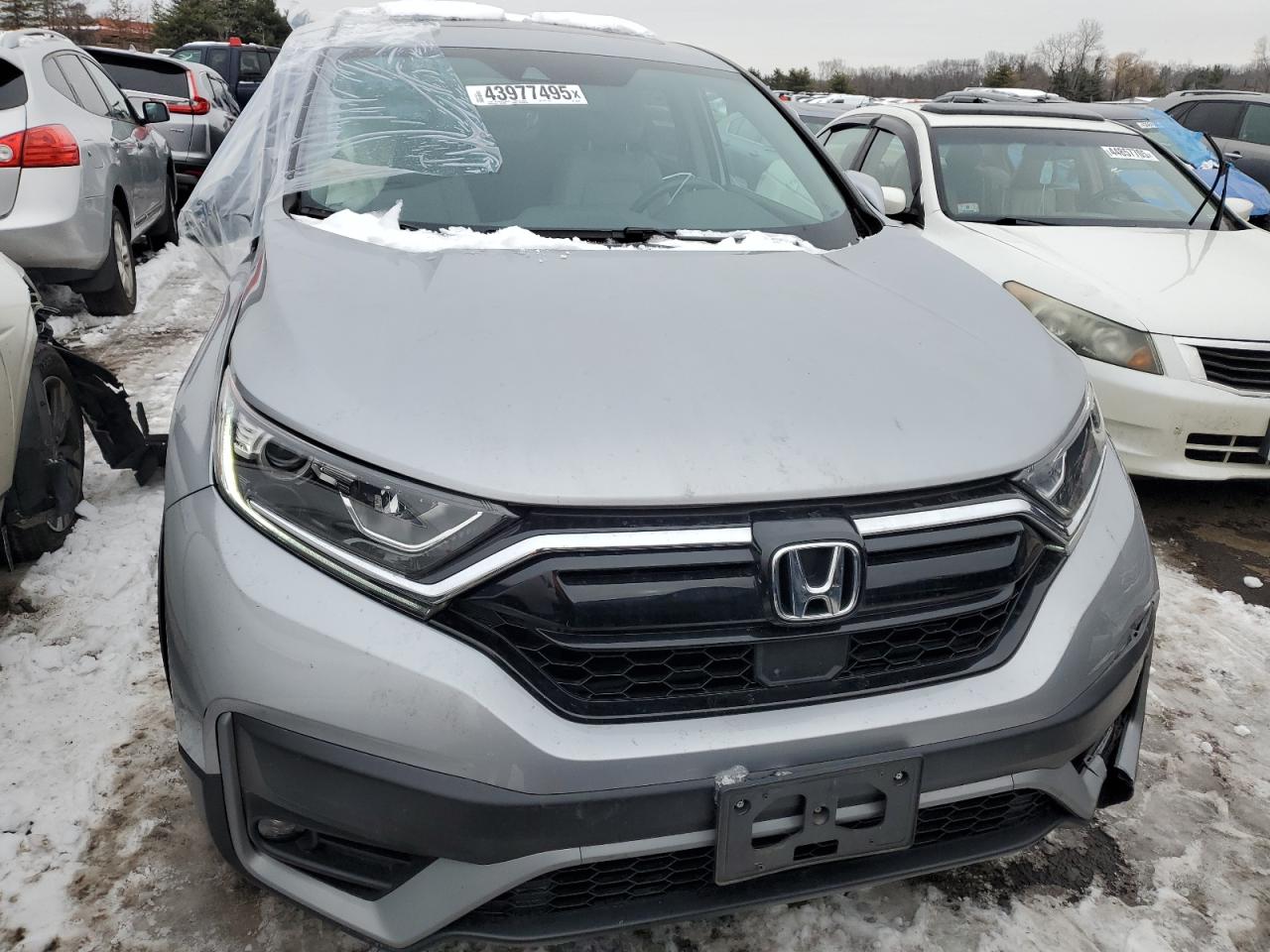 2020 Honda CR-V VIN 2HKRW2H82LH644862 Copart auction photo, side damage thumbnail 5