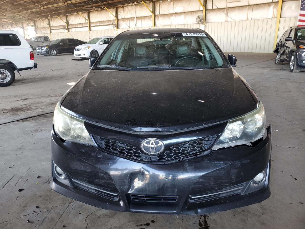 2012 Toyota Camry VIN 4T1BF1FK2CU016599 Copart auction photo, rear end / front end damage thumbnail 5