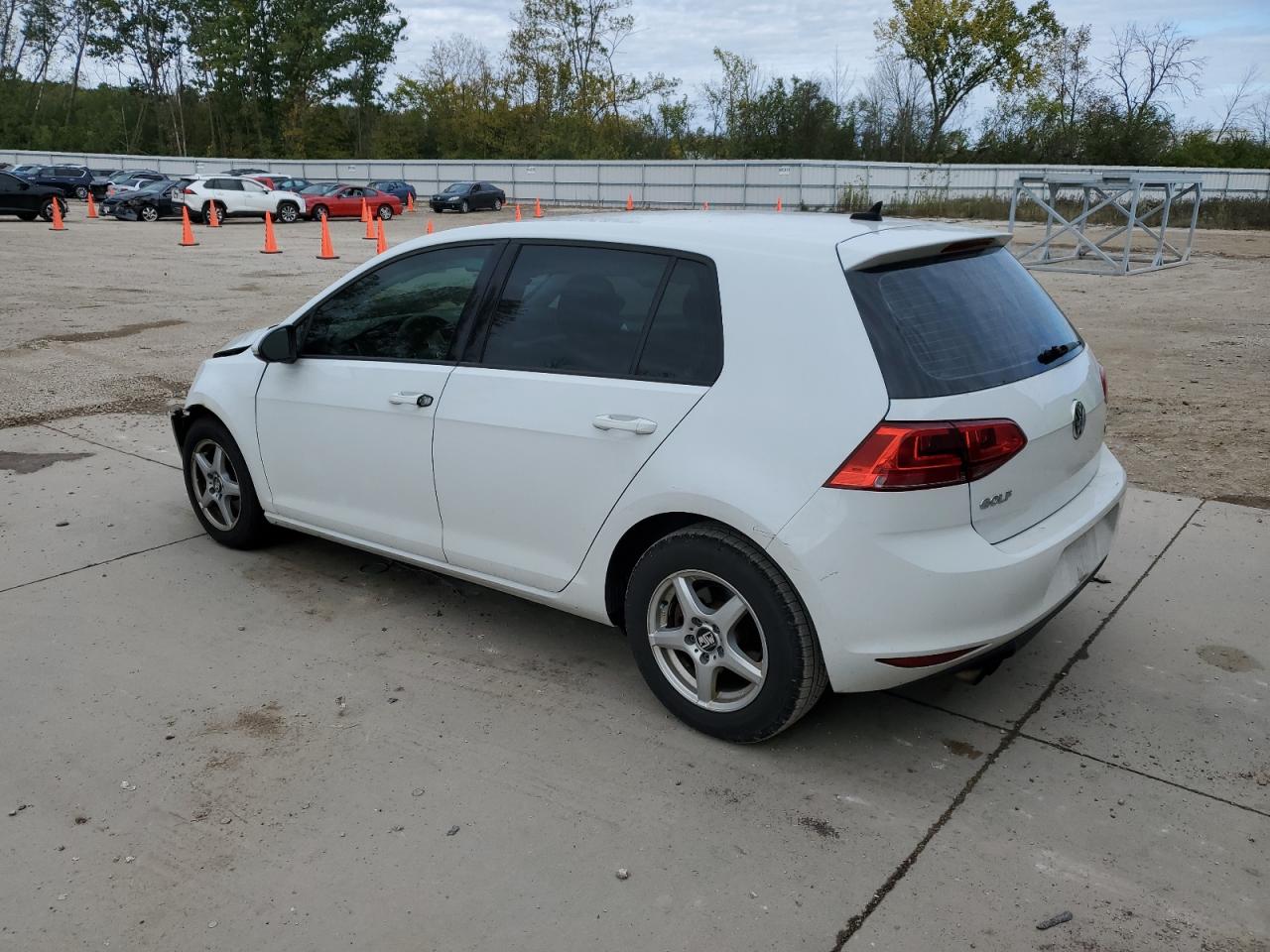 2015 Volkswagen Golf VIN 3VW217AU7FM018854 Copart auction photo, front end damage thumbnail 2