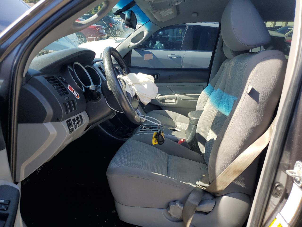 2013 Toyota Tacoma VIN 5TFJX4GNXDX019998 Copart auction photo, undercarriage / front end damage thumbnail 7