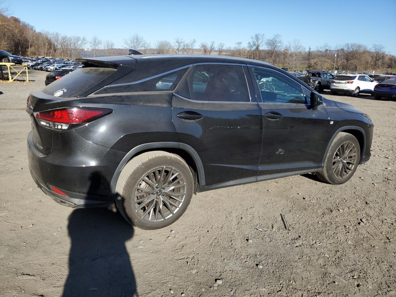 2020 Lexus RX VIN 2T2SZMDA0MC267686 Copart auction photo, missing/altered vin / minor dent/scratches damage thumbnail 3