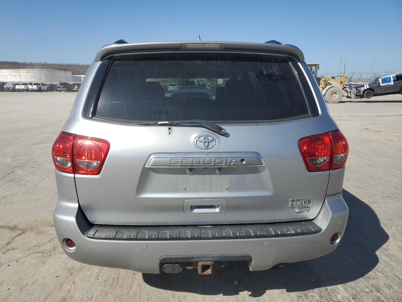 2011 Toyota Sequoia VIN 5TDDW5G1XBS045409 Copart auction photo, front end / side damage thumbnail 6