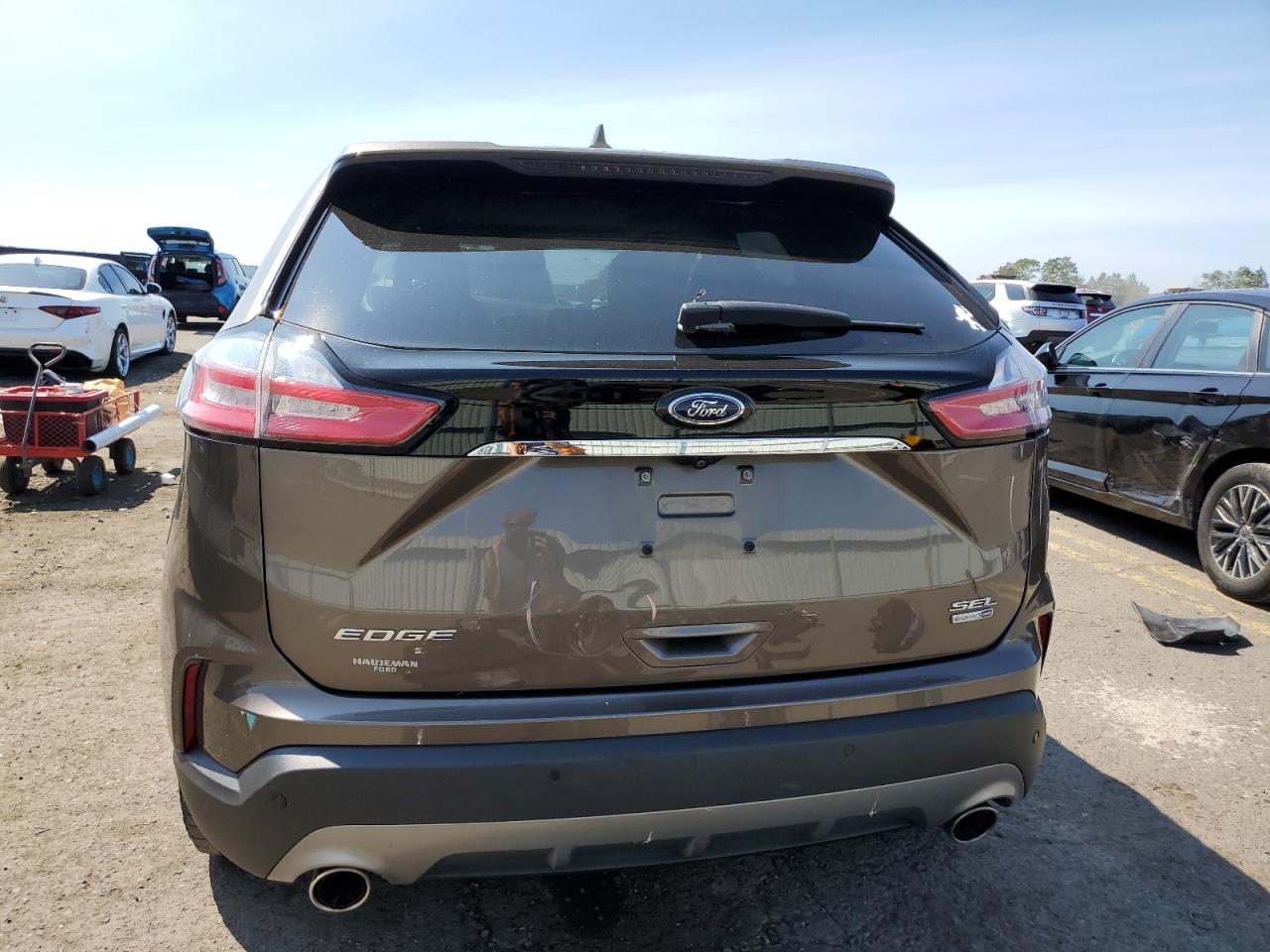 2019 Ford Edge VIN 2FMPK4J98KBB85098 Copart auction photo, front end damage thumbnail 6