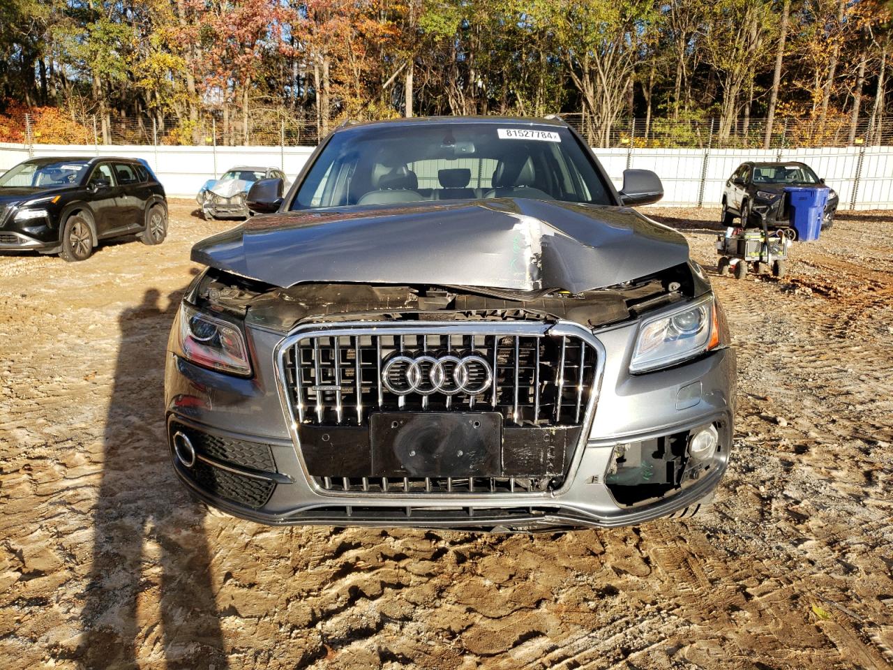 2017 Audi Q5 VIN WA1D7AFP0HA019493 Copart auction photo, front end damage thumbnail 5