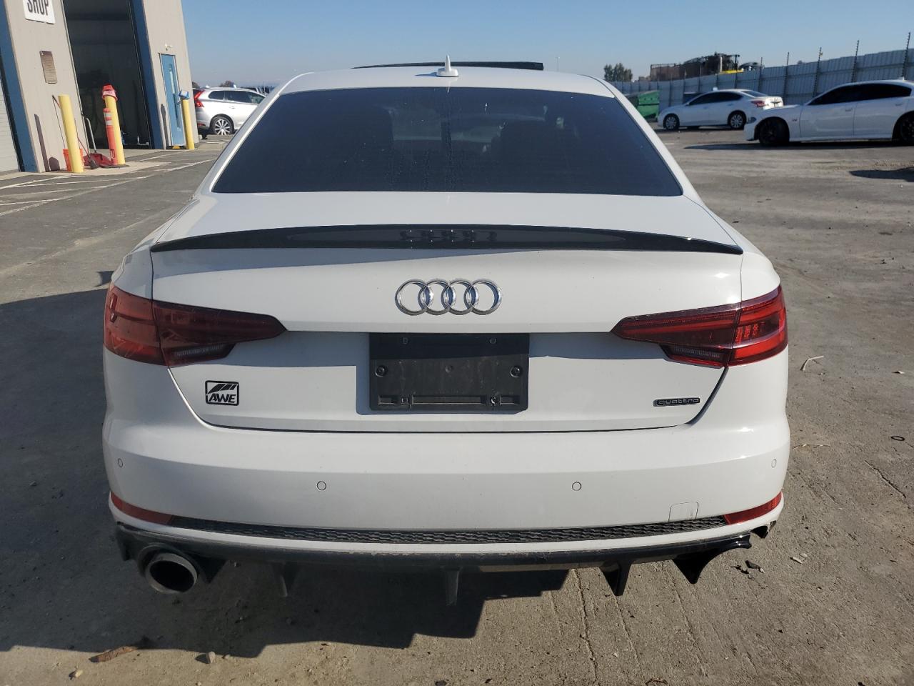 2018 Audi A4 VIN WAUENAF47JA081756 Copart auction photo, front end damage thumbnail 6