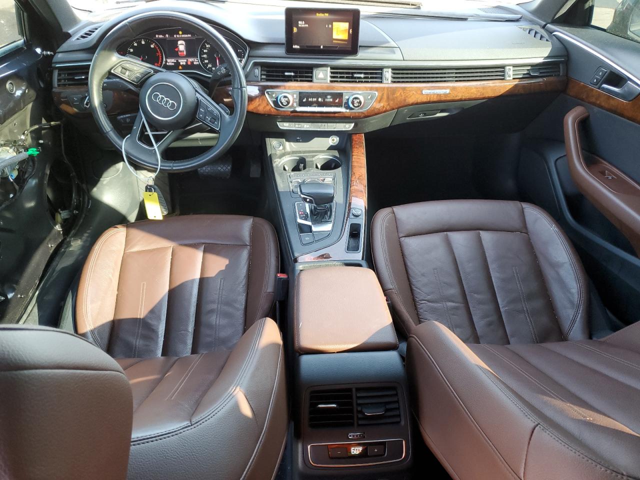 2018 Audi A4 VIN WAUDNAF49JA054599 Copart auction photo, front end damage thumbnail 8