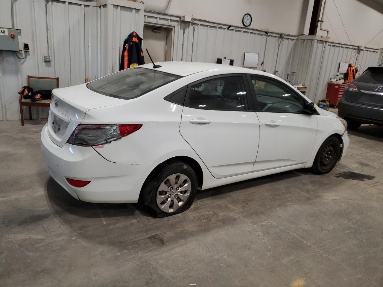 2016 Hyundai Accent VIN KMHCT4AE3GU030727 Copart auction photo, front end damage thumbnail 3