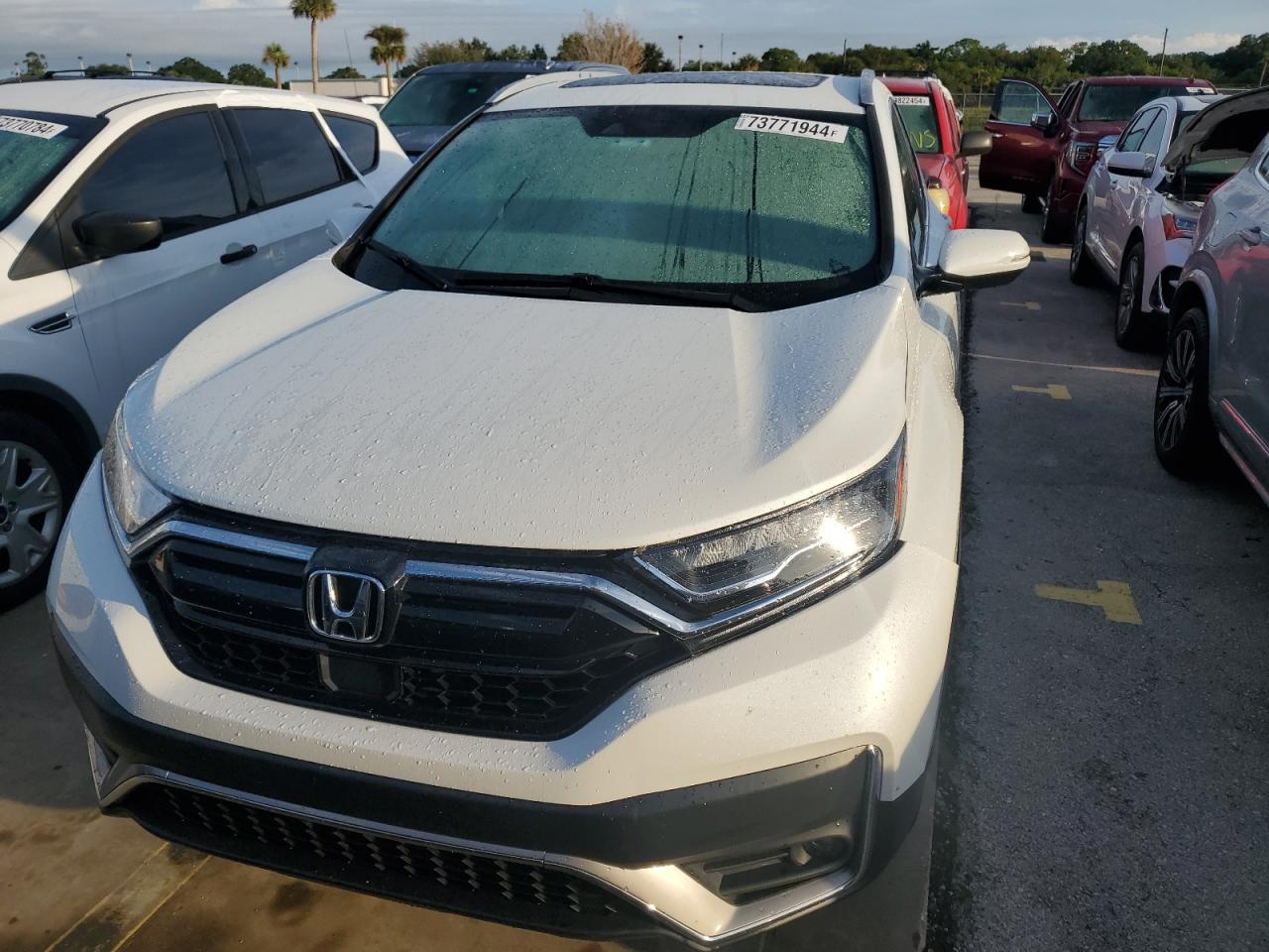 2022 Honda CR-V VIN 7FARW2H95NE047946 Copart auction photo, water/flood damage thumbnail 5