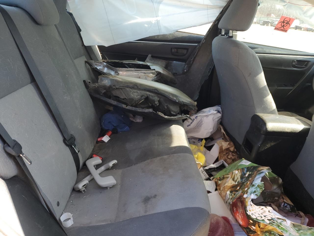 2015 Toyota Corolla VIN 5YFBURHE9FP188906 Copart auction photo, front end damage thumbnail 11