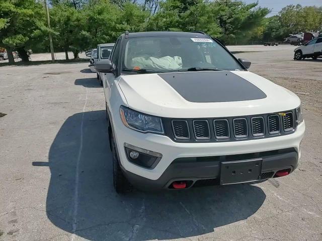 2019 Jeep Compass VIN 3C4NJDDB6KT668221 Copart auction photo, side / front end damage thumbnail 11
