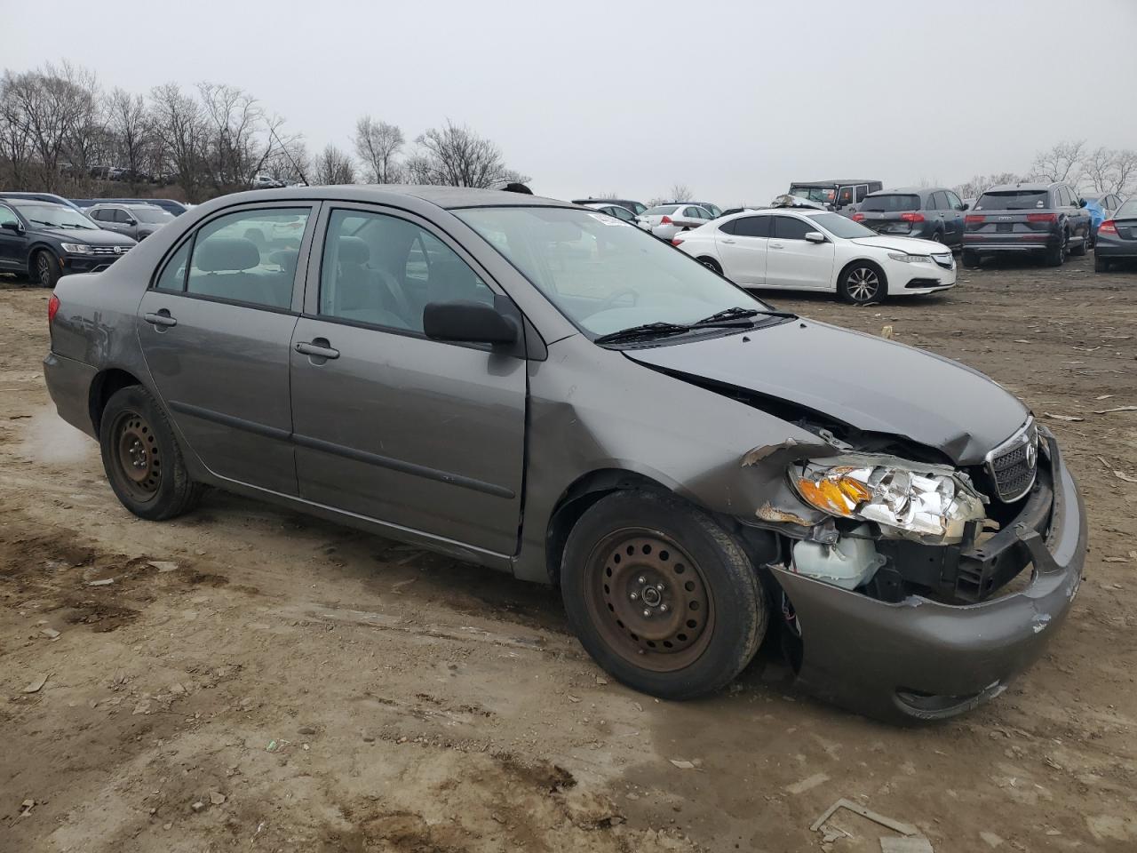 2008 Toyota Corolla VIN 2T1BR32E48C910938 Copart auction photo, front end / minor dent/scratches damage thumbnail 4