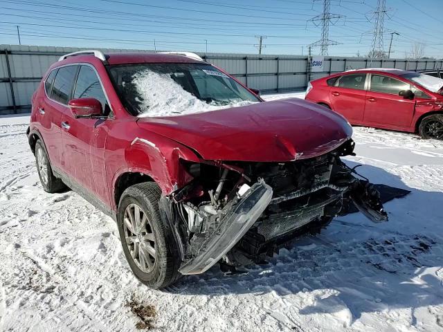 2017 Nissan Rogue VIN JN8AT2MVXHW284232 Copart auction photo, front end / rear end damage thumbnail 11