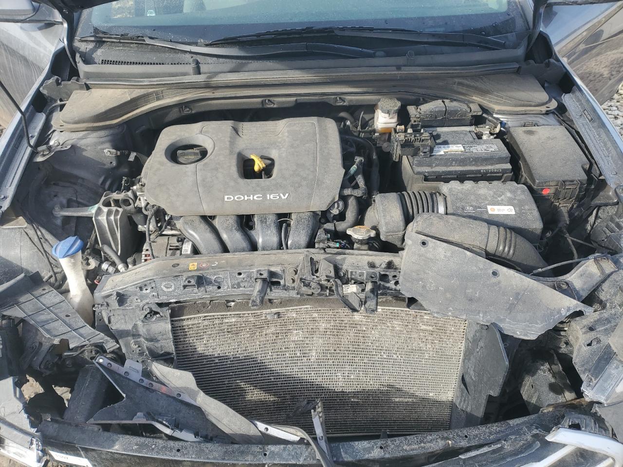 2018 Hyundai Elantra VIN 5NPD84LF1JH374414 Copart auction photo, front end damage thumbnail 11