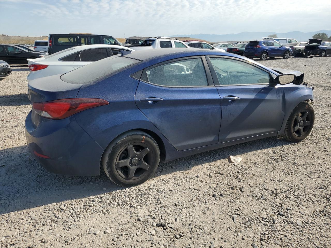 2016 Hyundai Elantra VIN 5NPDH4AE2GH685482 Copart auction photo, front end damage thumbnail 3