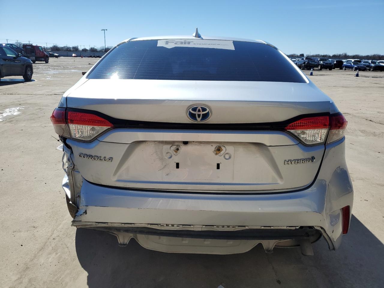 2020 Toyota Corolla VIN JTDEBRBE4LJ005620 Copart auction photo, all over damage thumbnail 6