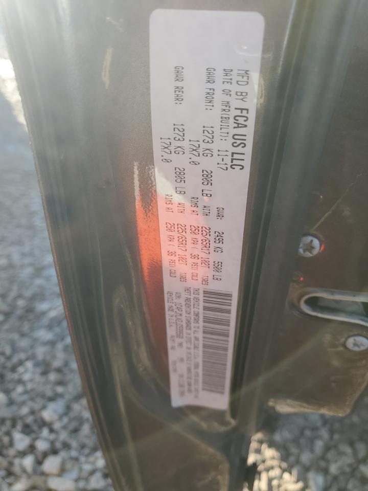 2018 Jeep Grand Cherokee VIN 1C4PJMLX2JD599568 Copart auction photo, front end damage thumbnail 14