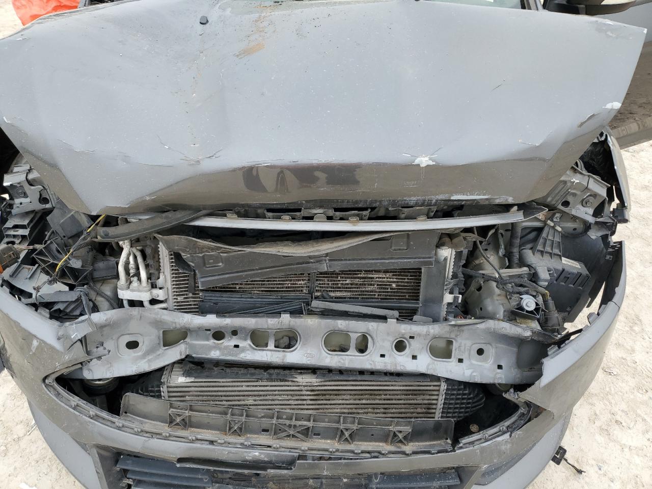 2017 Ford Focus VIN 1FADP3L97HL299155 Copart auction photo, front end damage thumbnail 12