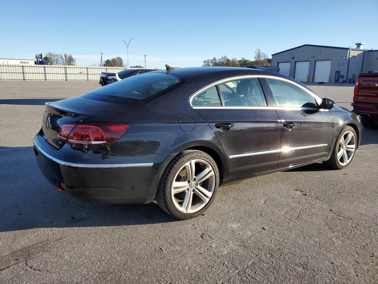 2013 Volkswagen Passat CC VIN WVWBP7AN8DE506109 Copart auction photo, side damage thumbnail 3