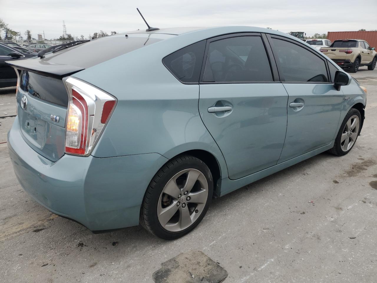 2013 Toyota Prius VIN JTDKN3DU9D5691885 Copart auction photo, front end / side damage thumbnail 3